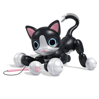 robotic toy cat