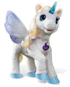 talking unicorn toy